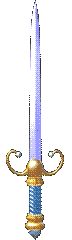 Magic sword.