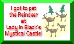 Pet the reindeer.